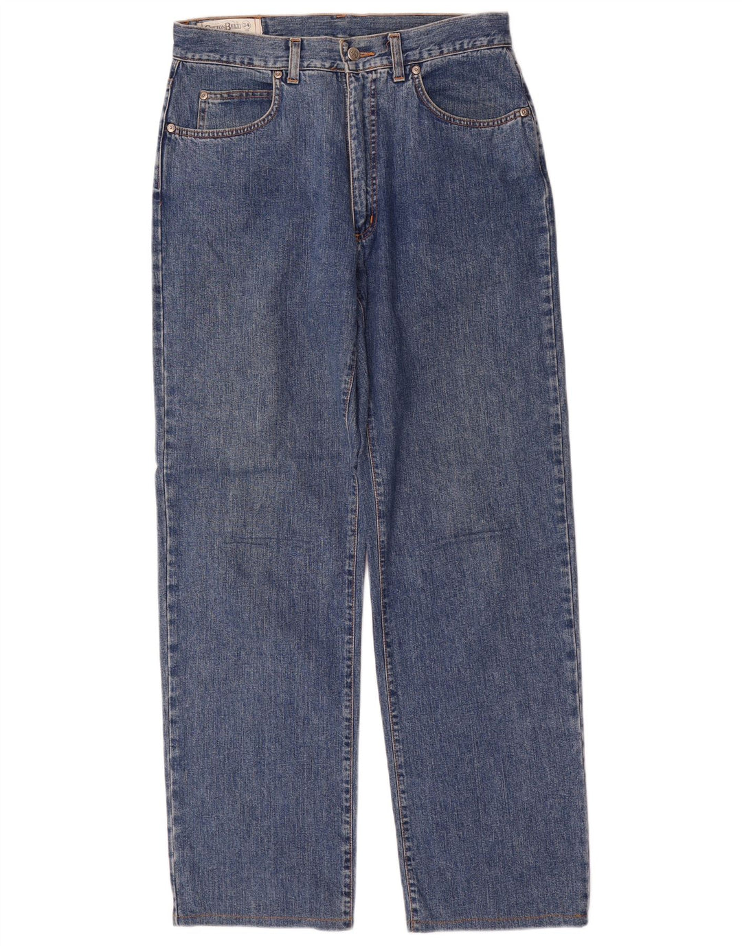 Ceinture en coton Jeans fuselés pour hommes W34 L33 bleu