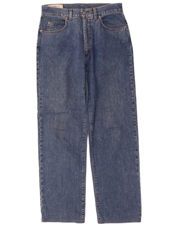 Ceinture en coton Jeans fuselés pour hommes W34 L33 bleu