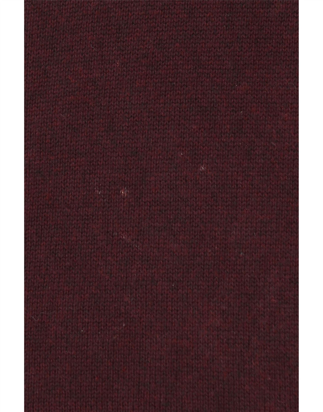 FAT FACE Pull col zippé pour homme en coton bordeaux Taille L