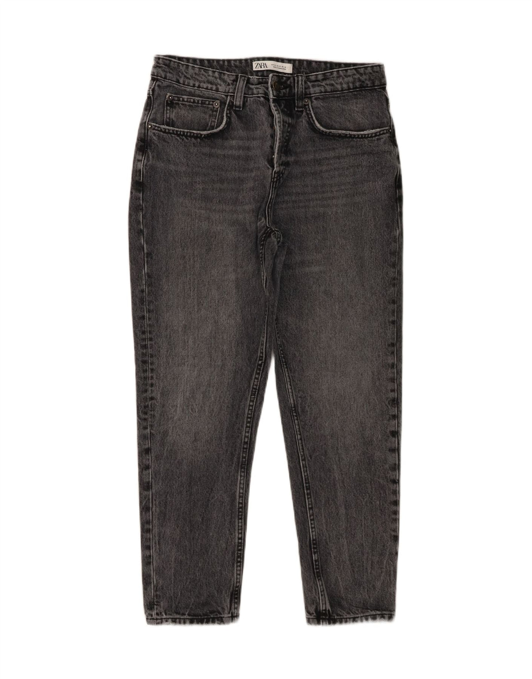 Zara Jean Slim Homme EU 38 Small W30 L26 Gris Coton