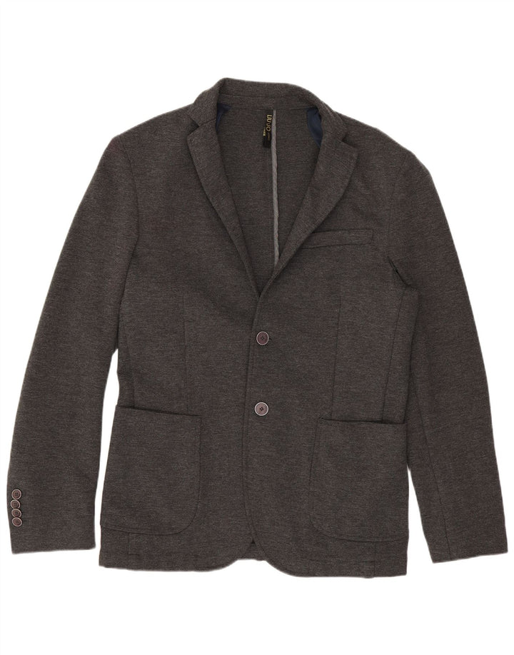 Liu Jo Veste Blazer 2 Boutons Homme IT 46 Petit Gris Viscose