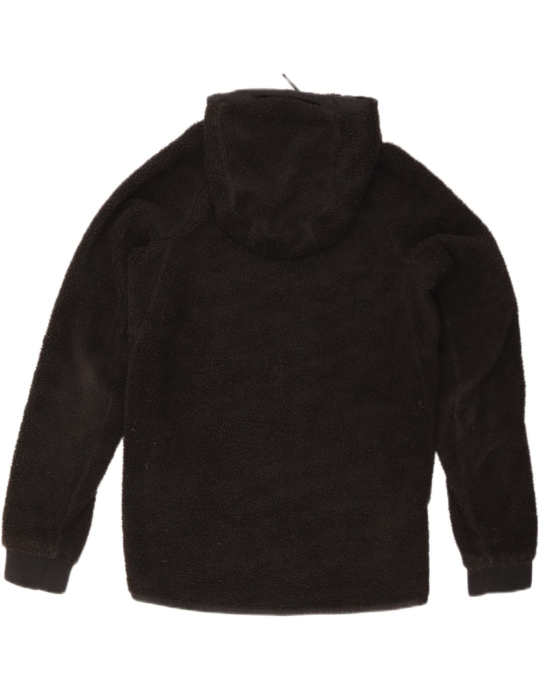 Nike Veste polaire à capuche pour homme UK 36 Petit Noir Polyester
