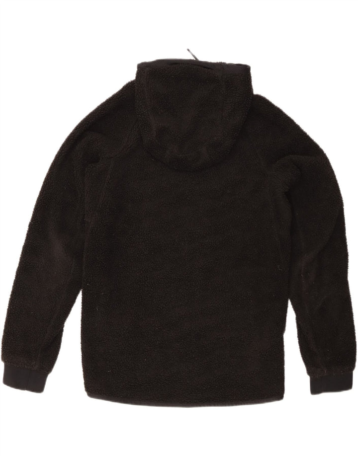 Nike Veste polaire à capuche pour homme UK 36 Petit Noir Polyester