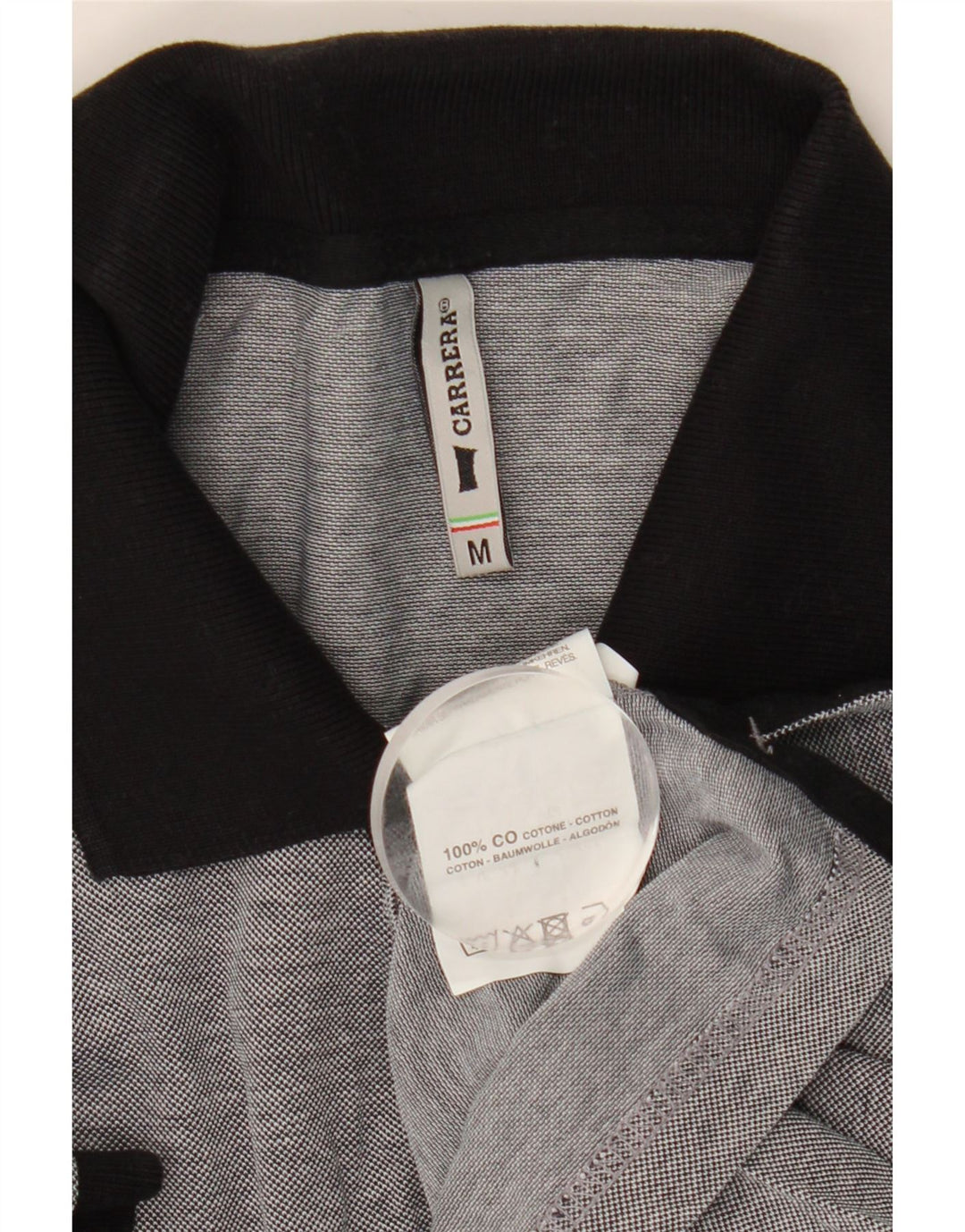 CARRERA Polo Rugby Homme Gris Moyen Coton