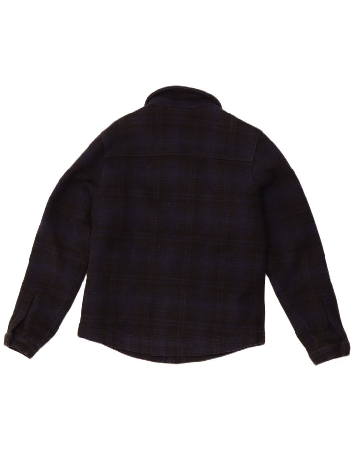 DICKIES Chemise Lumberjack Flanelle XS Bleu Marine à Carreaux Laine Homme