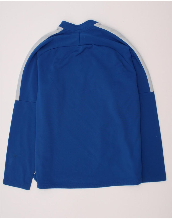 Haut de survêtement Nike Dri Fit pour garçon 13-14 ans XL Bleu Colorblock