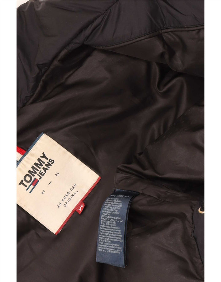 Tommy Hilfiger Veste matelassée pour hommes UK 34 XS Noir Polyamide