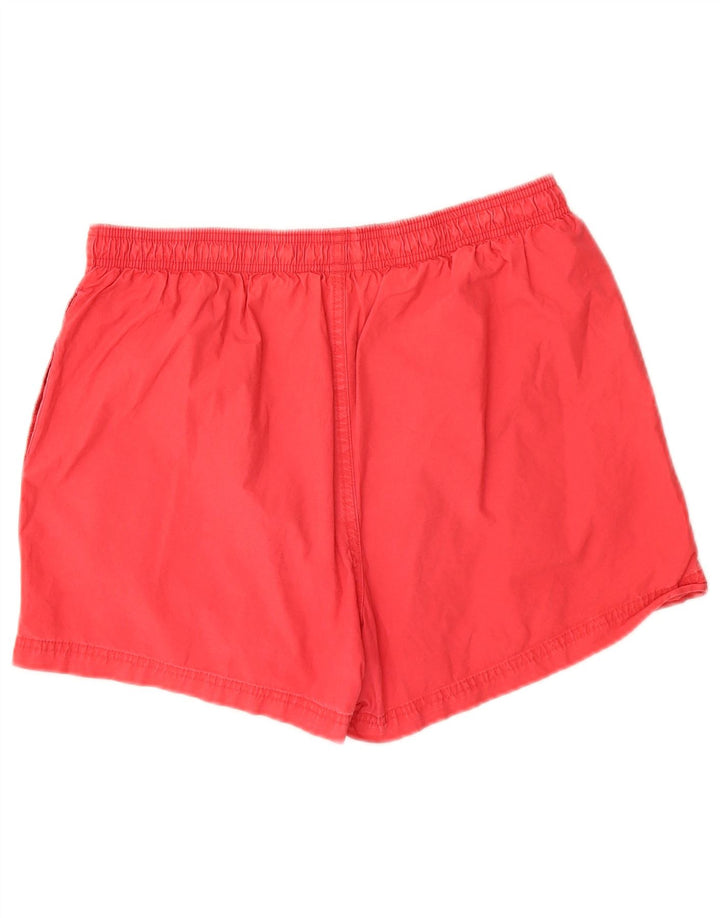Reebok Short de Sport Homme Petit Rouge Coton