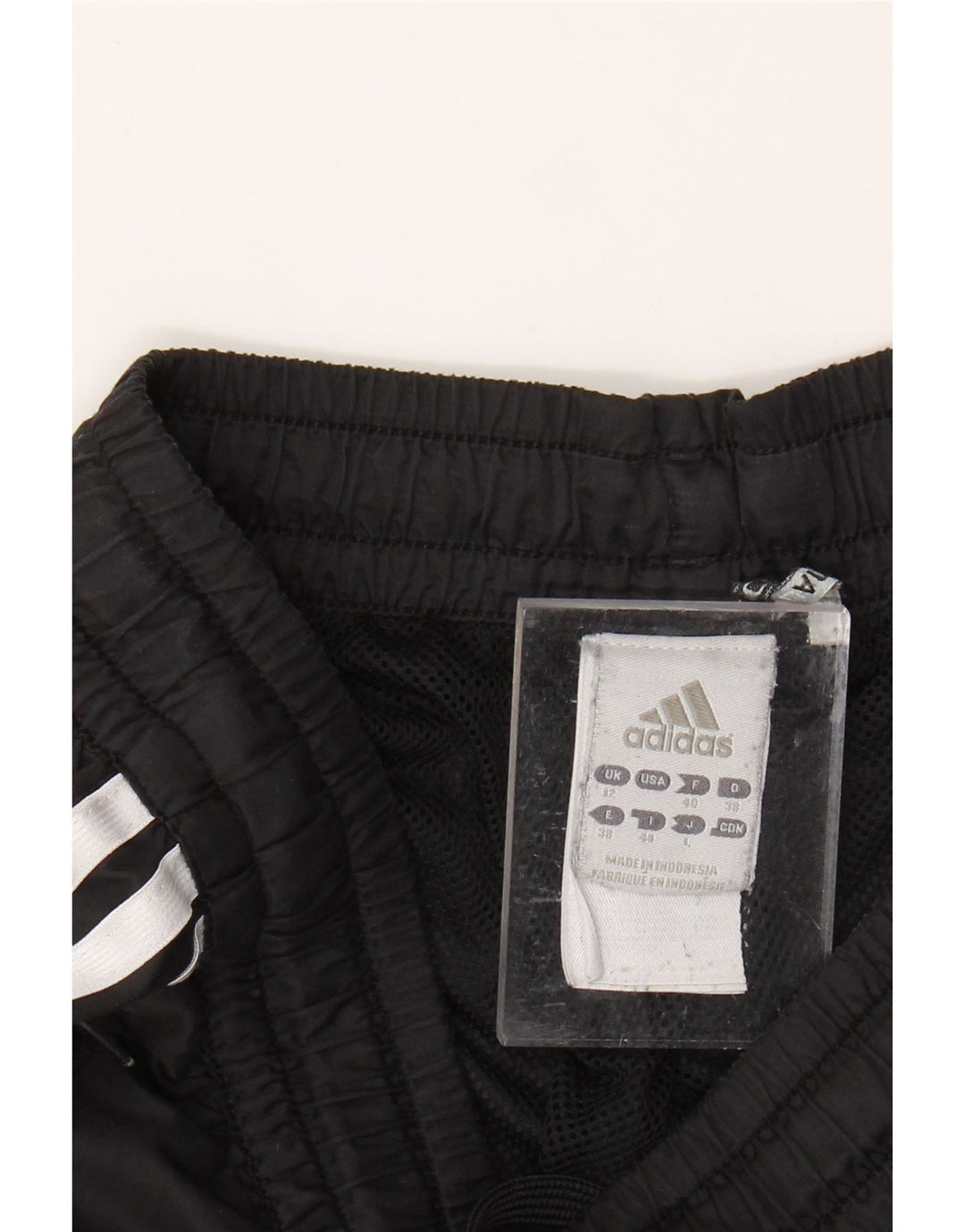 ADIDAS Pantalon de survêtement Climalite pour femme UK 12 Medium Noir Polyester