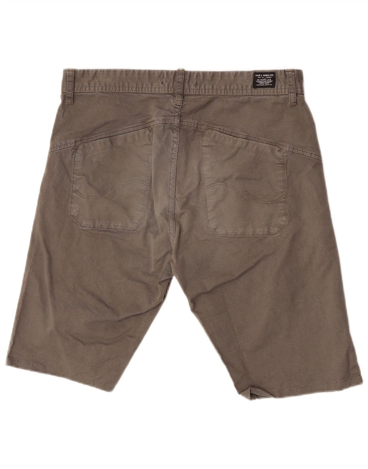 Jack & Jones Short Chino Homme W34 Large Vert Coton