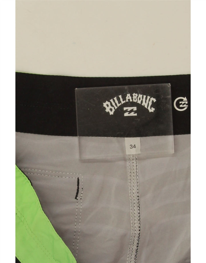 Billabong Short de Bain Homme Grand Noir Géométrique Polyester