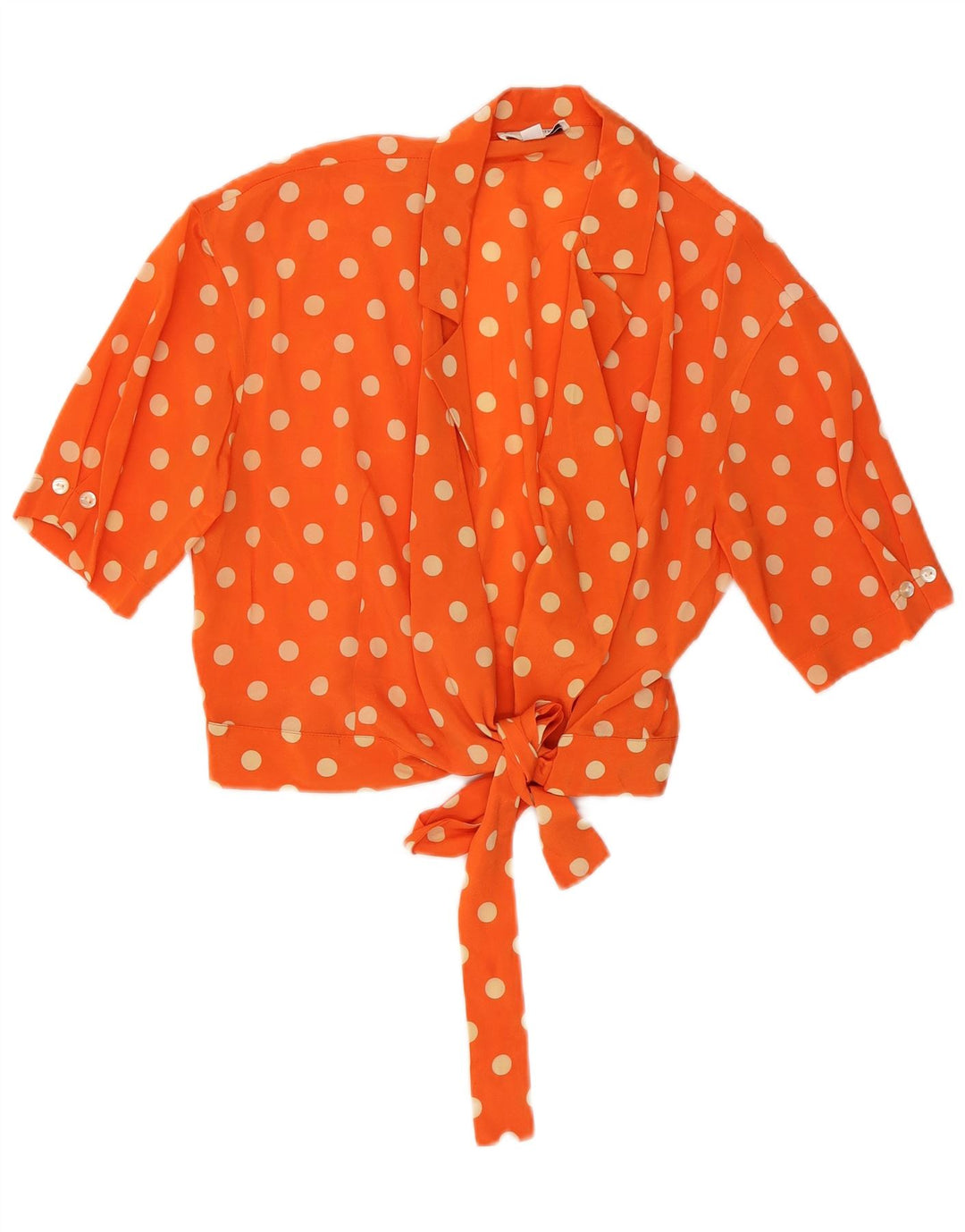 Superior Chemise courte à manches courtes pour femme IT 44 Orange moyen