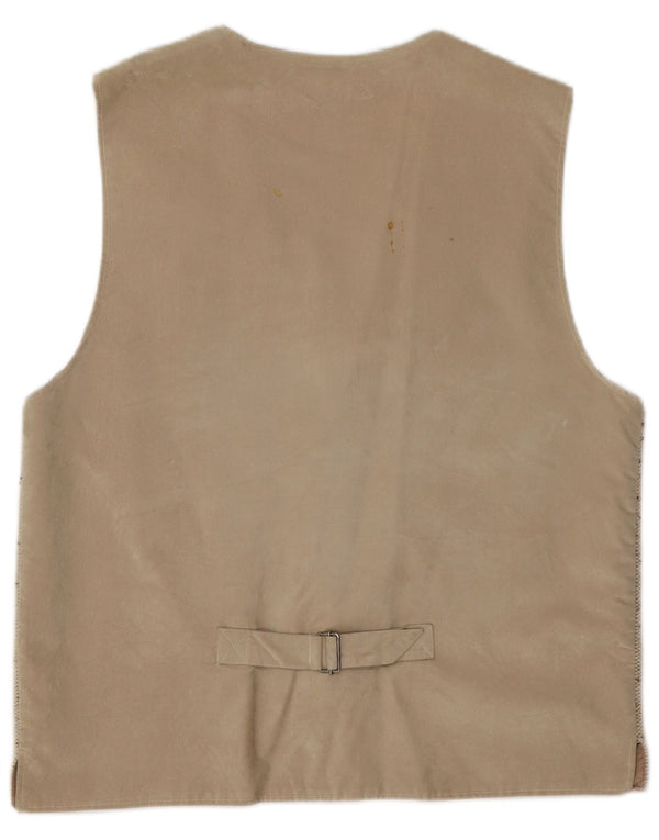 Casa Moda Gilet Homme XL Coton Chiné Beige