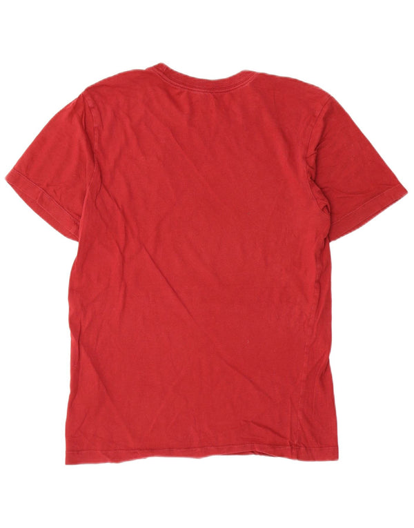 Nike T-Shirt Homme Top XS Rouge Coton