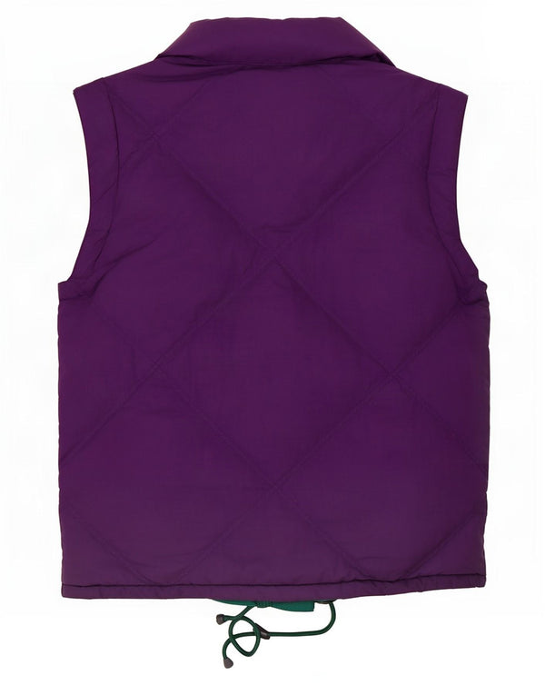 Lotto Gilet rembourré réversible pour homme UK 40 Large Violet Polyester