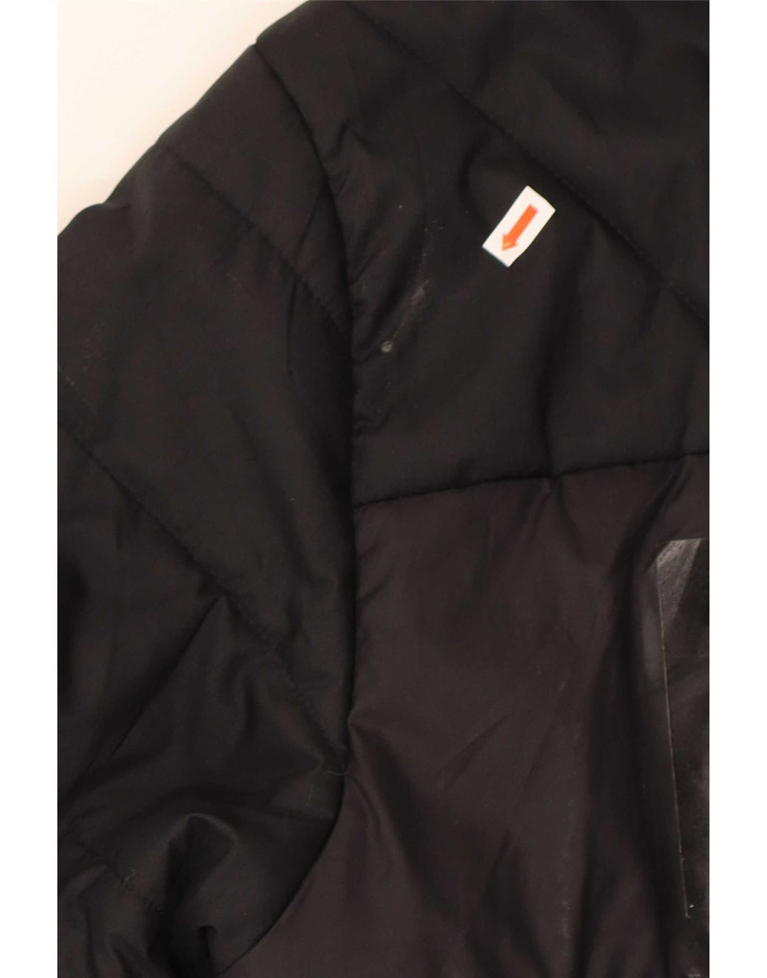 Puma Veste matelassée graphique pour hommes UK 40 Large Noir Polyester