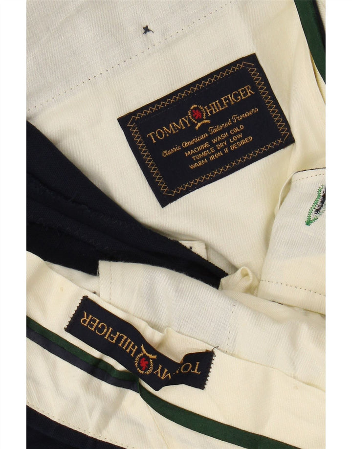 TOMMY HILFIGER Pantalon Chino Pegged Homme W38 L29 Bleu Marine