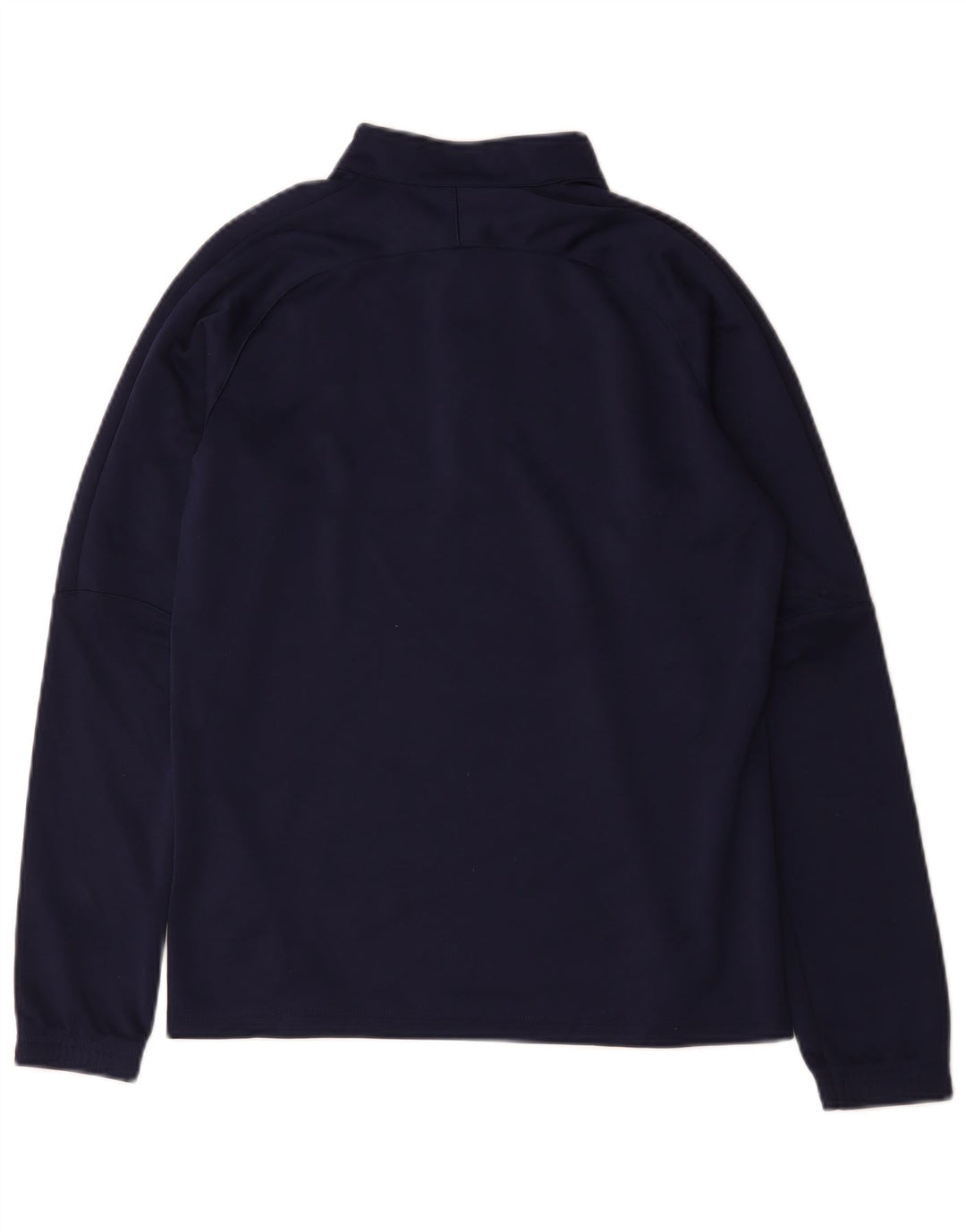 Puma Haut de survêtement à col zippé pour homme Petit bleu marine Polyester