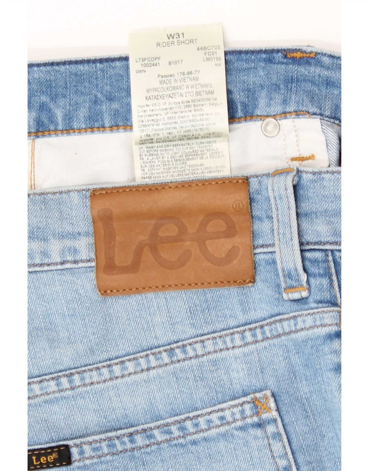 Lee Short en Jean Rider W31 Homme Bleu Moyen Coton