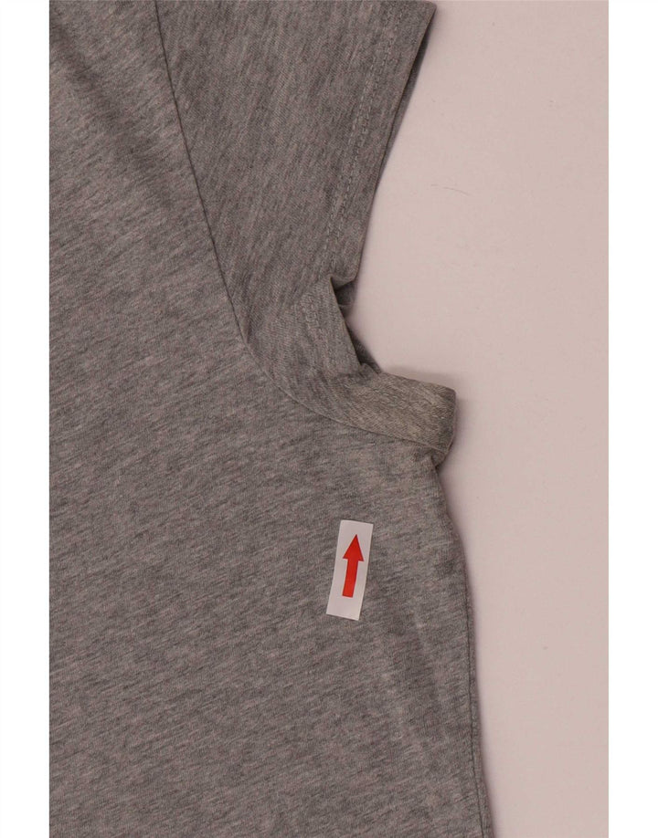 Puma T-shirt graphique pour femme UK 14 Gris moyen
