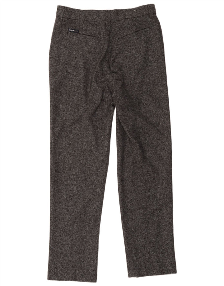 Cerruti Pantalon De Costume Droit Femme W32 L32 Gris Laine