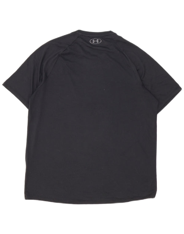 Under Armour Heat Gear T-Shirt Homme Noir Taille L