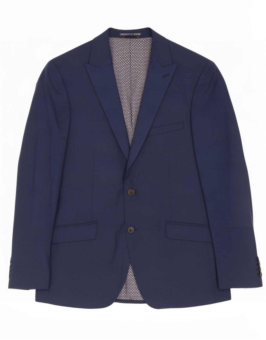 Marks & Spencer Veste blazer sur mesure à 2 boutons pour homme UK 42 Large Bleu marine