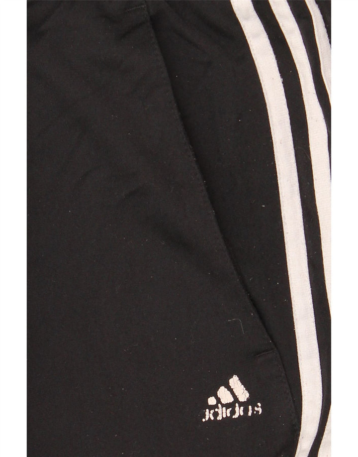 Adidas Pantalon de survêtement pour homme UK 36/38 Petit Noir Polyester