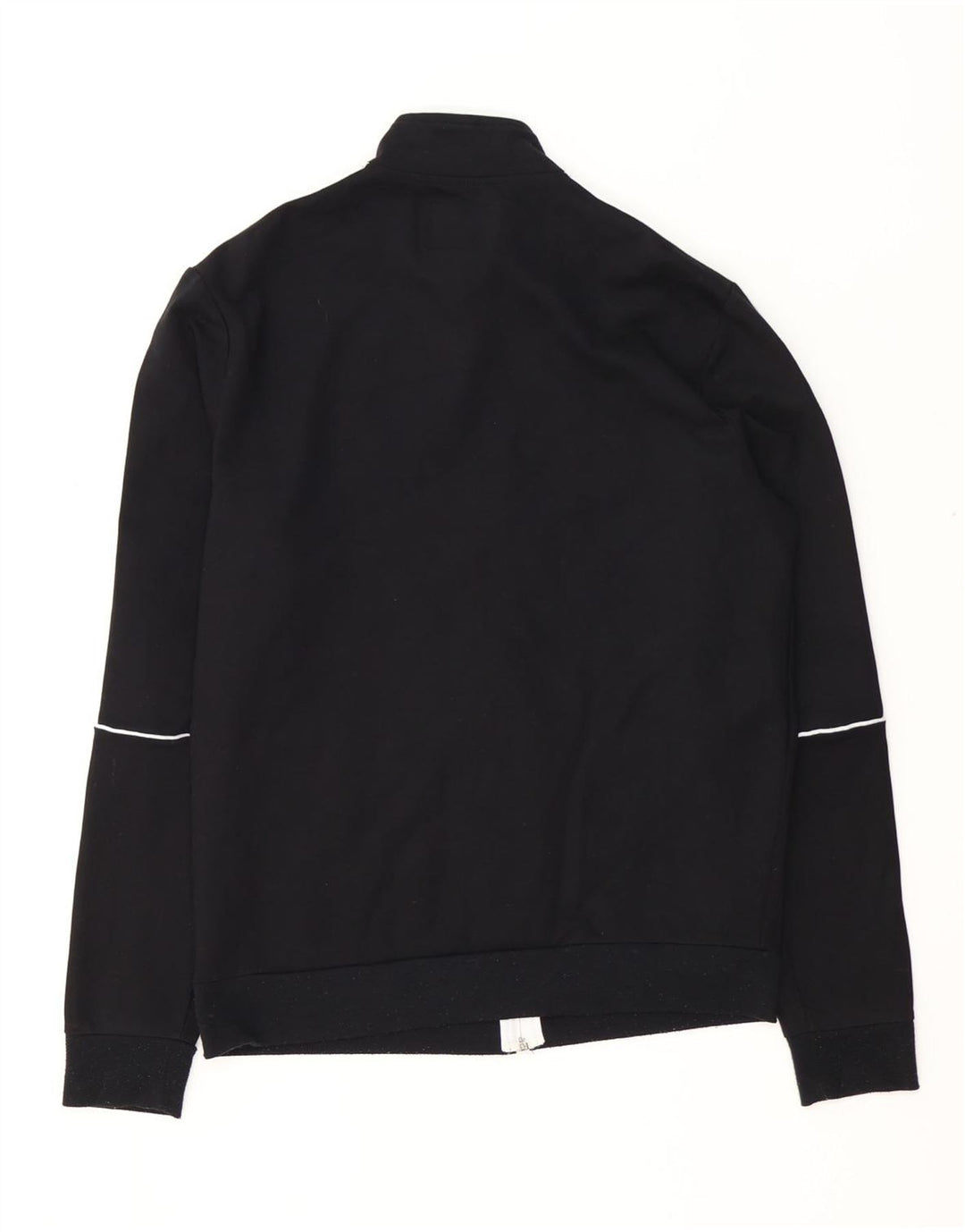 GUESS Veste de survêtement graphique pour homme, petite taille, rayonne color block noire