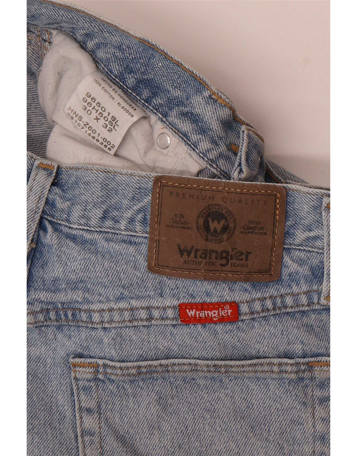 Wrangler Jean droit femme W30 L32 bleu coton