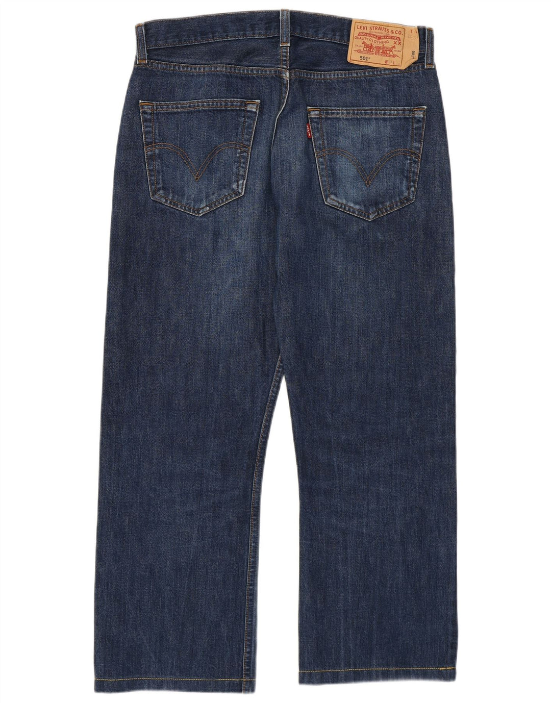 Levi's Jean Droit 501 Homme W33 L26 Bleu Marine