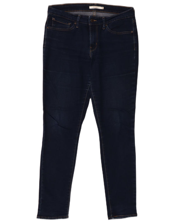 Levi's Jean Skinny 711 Femme W30 L30 Bleu Marine Coton