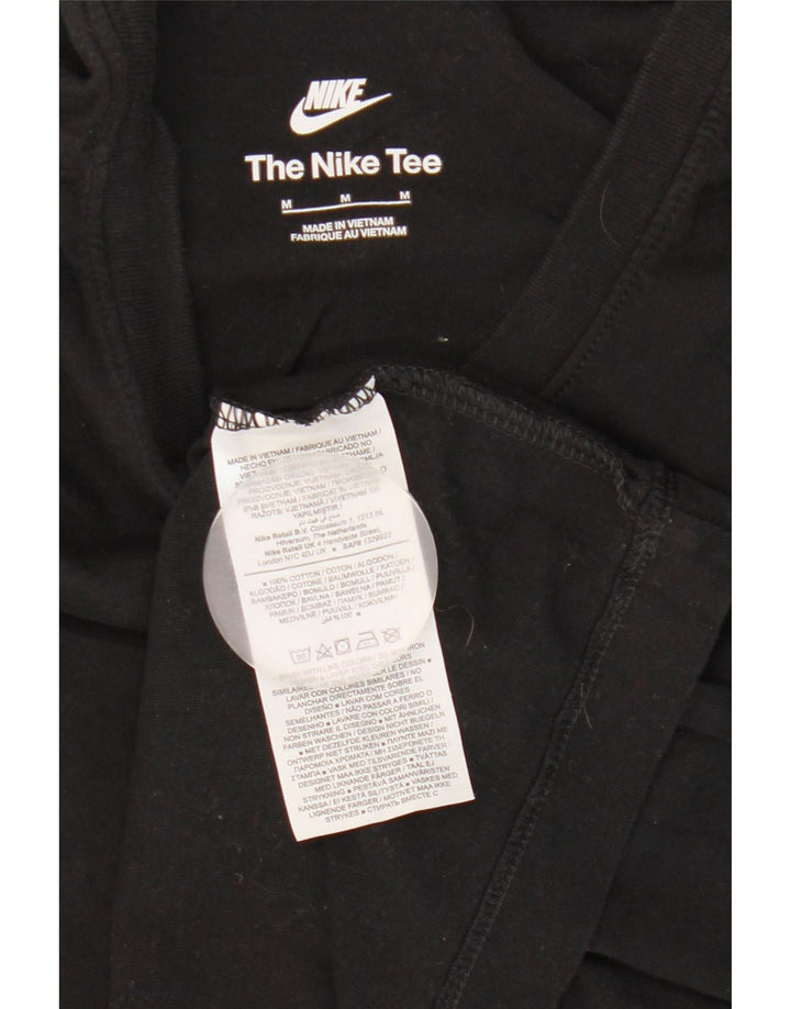 Nike T-Shirt Homme Noir Moyen Coton