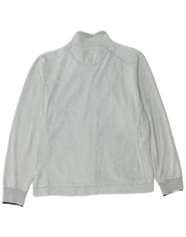 Champion Veste de survêtement en velours pour femme UK 14 Bleu moyen