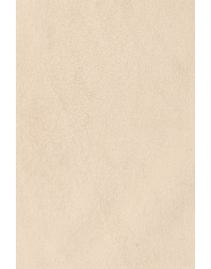 Iceberg Pull polaire à col zippé pour homme XL Blanc Colorblock Polyester