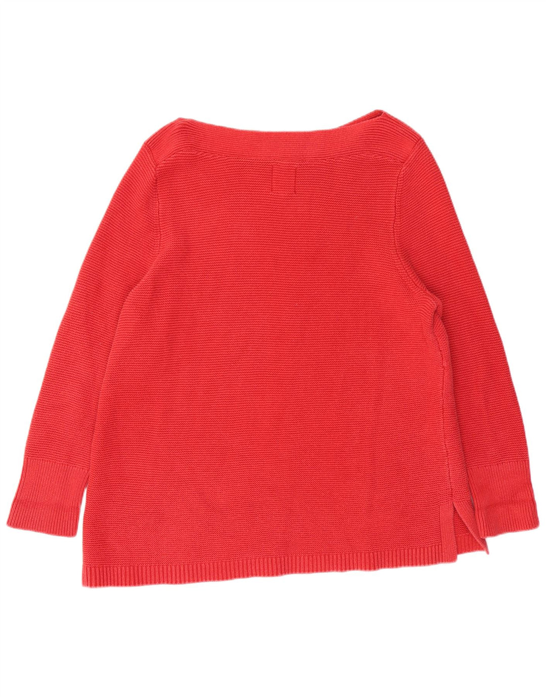 WHITE STUFF Pull col bateau pour femme UK 22 3XL Rouge Coton