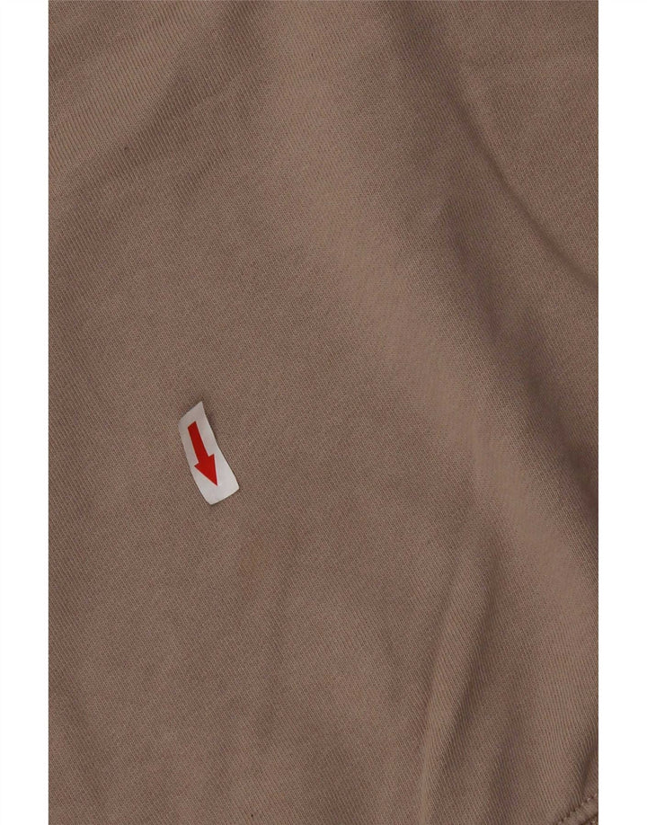 Zara Homme Sweatshirt Jumper Coton Beige Moyen