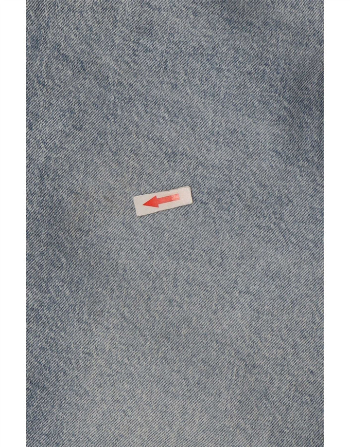 Zara Femme Jupe En Jean Large W30 Bleu