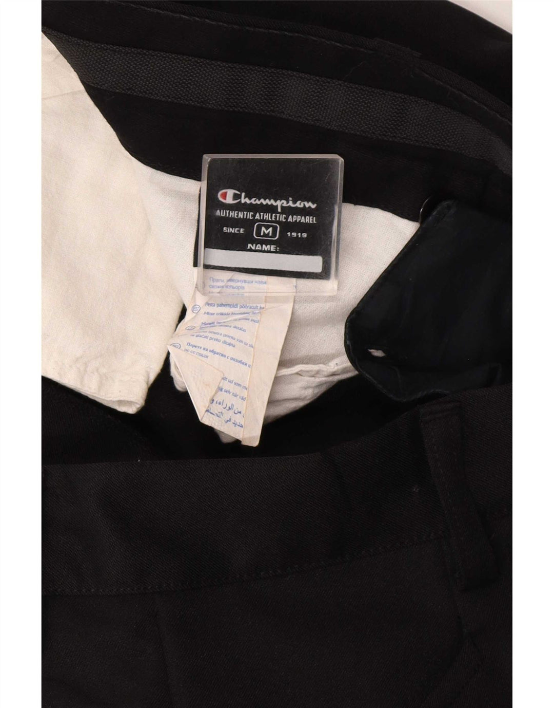Champion Pantalon décontracté droit pour homme Medium W32 L30 Noir