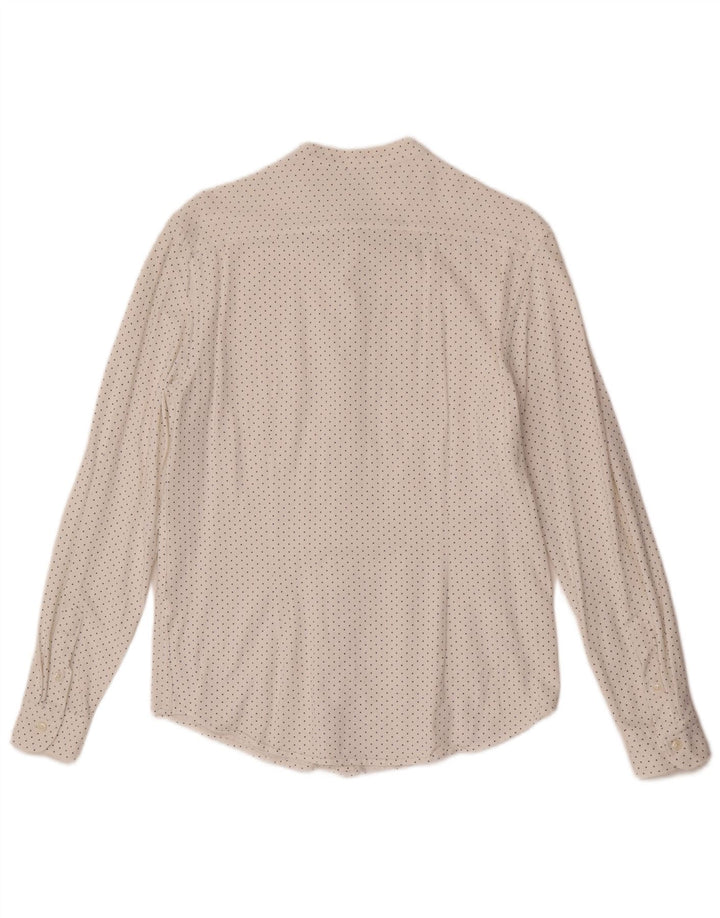 Chemise Slim Fit Blanc Moyen À Pois | Zara Homme