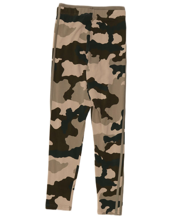 ADIDAS Legging moulant pour femme UK 4/6 XS Camouflage multicolore