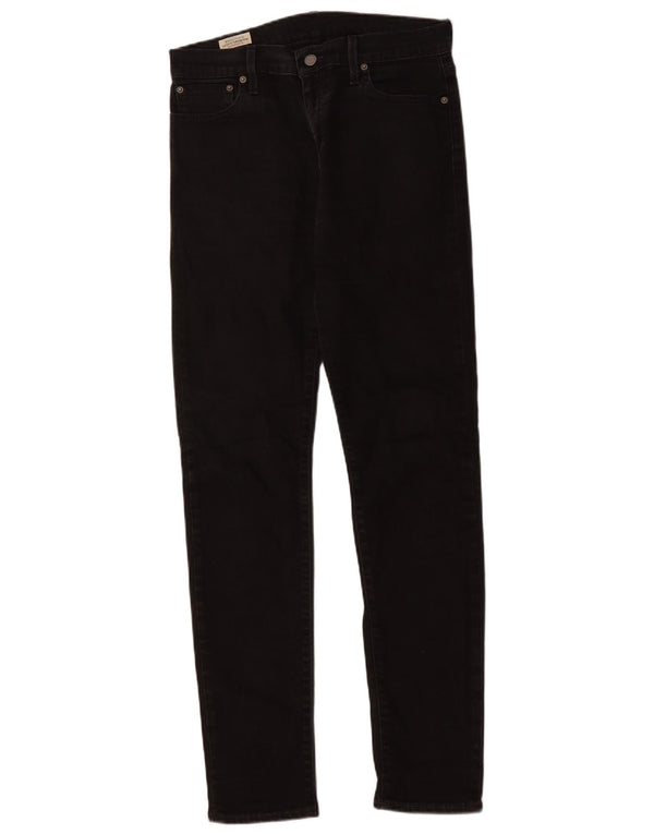 LEVI'S Jean Slim Fuselé 512 Homme W30 L34 Coton Noir