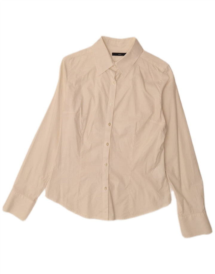 Sasch Chemise Femme UK 12 Coton Blanc Moyen