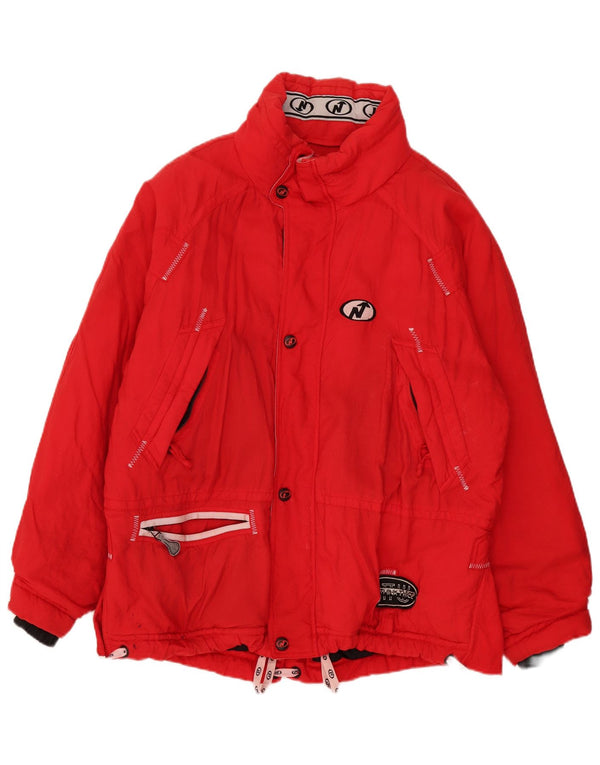 Nordica Veste de ski graphique pour homme UK 40 Large Rouge Polyamide