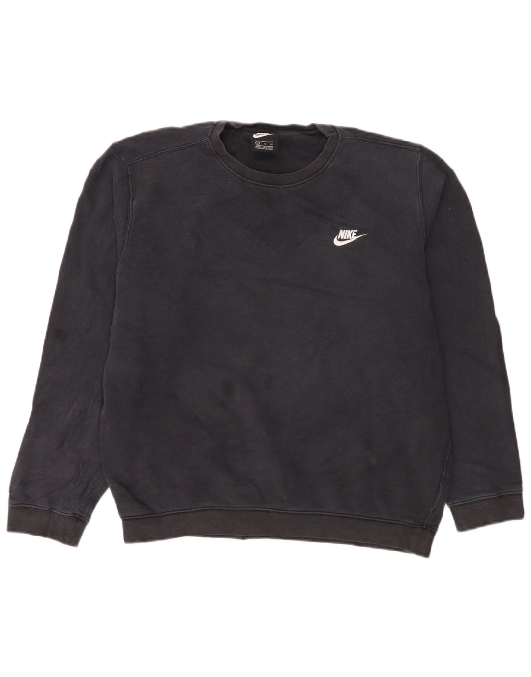 Nike Homme Sweatshirt Jumper XL Noir Coton
