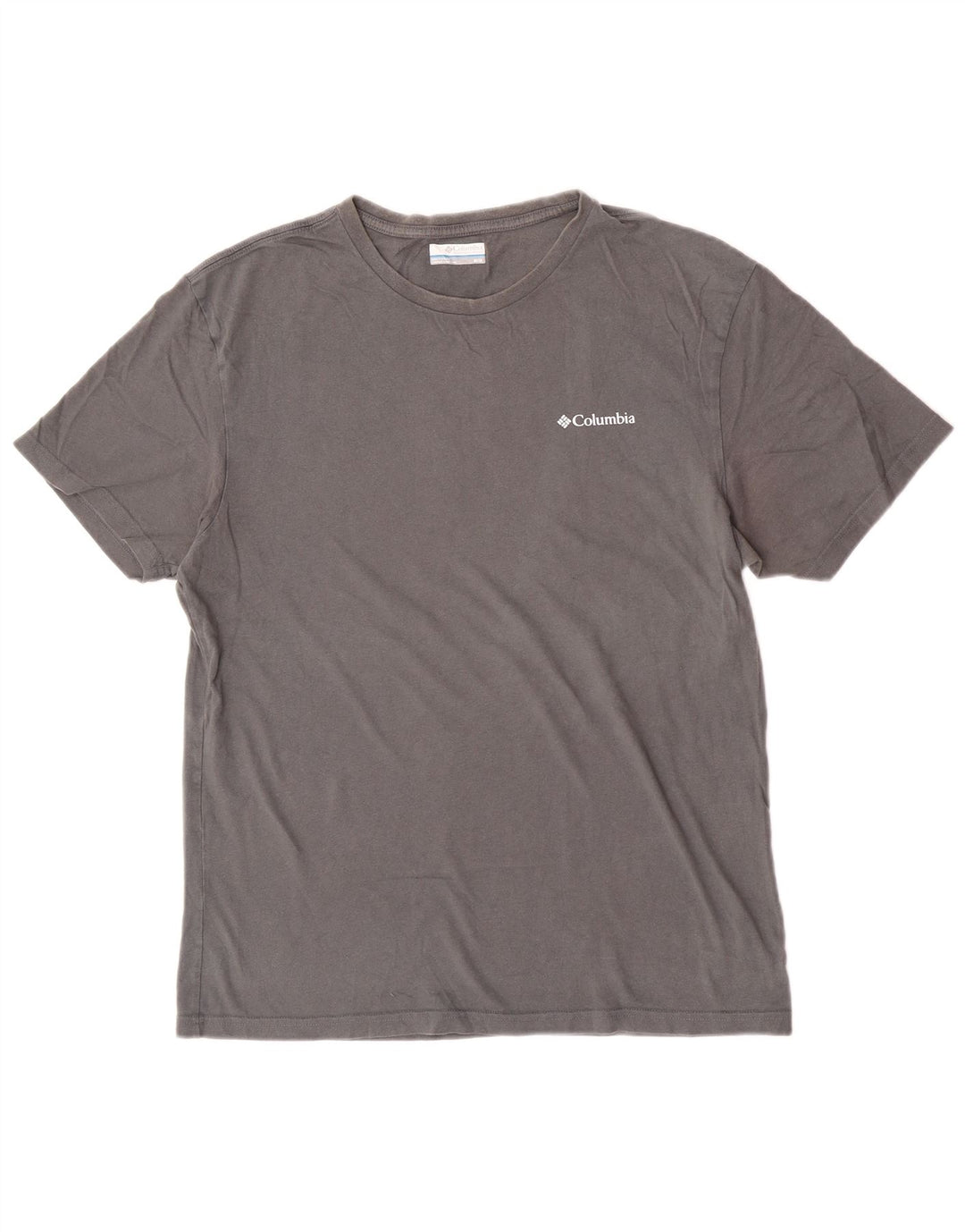 Columbia Tee-Shirt Graphique Homme Gris Moyen Coton