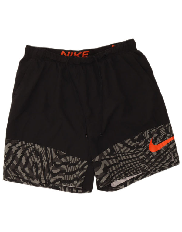 Nike Short de sport Dri Fit Graphic Standard pour homme XL Noir Polyester