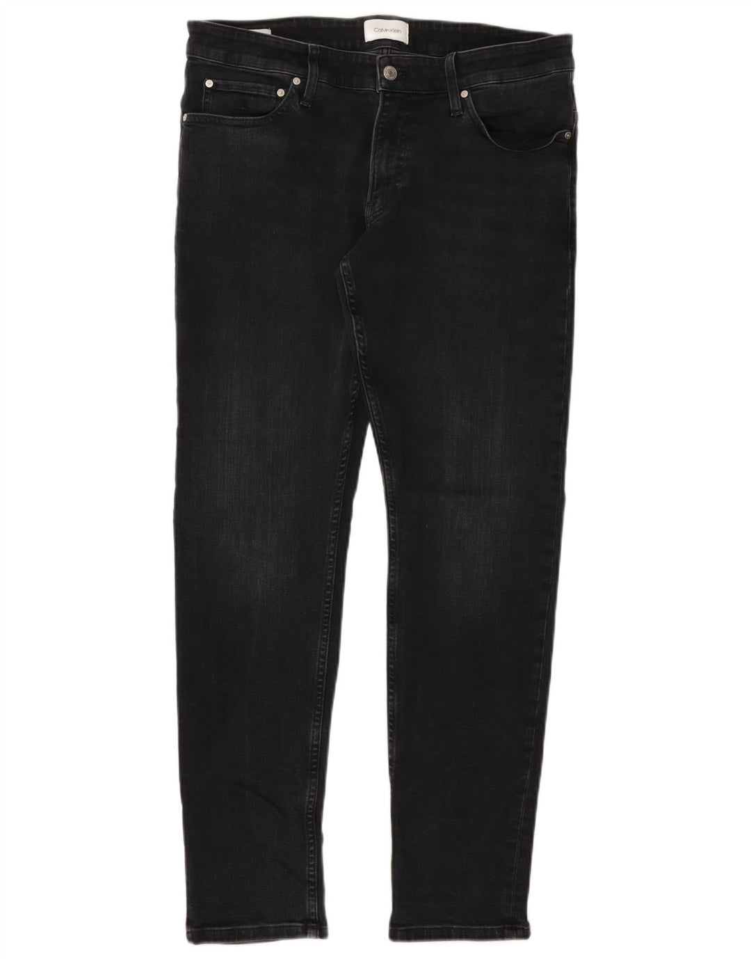 Calvin Klein Jean Slim Homme W33 L32 Noir Coton