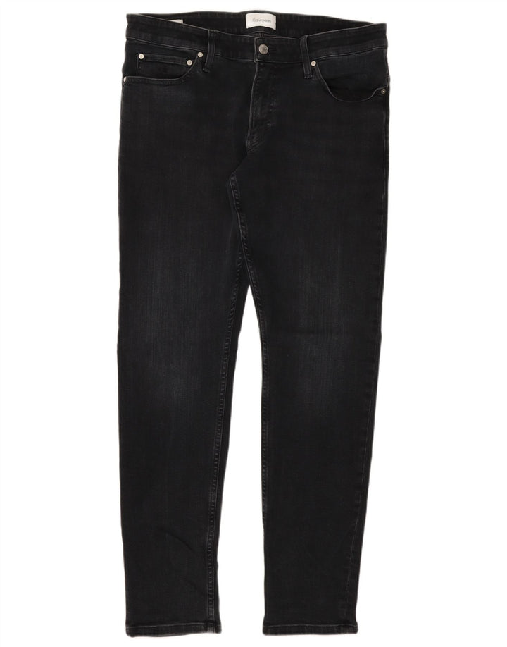 Calvin Klein Jean Slim Homme W33 L32 Noir Coton