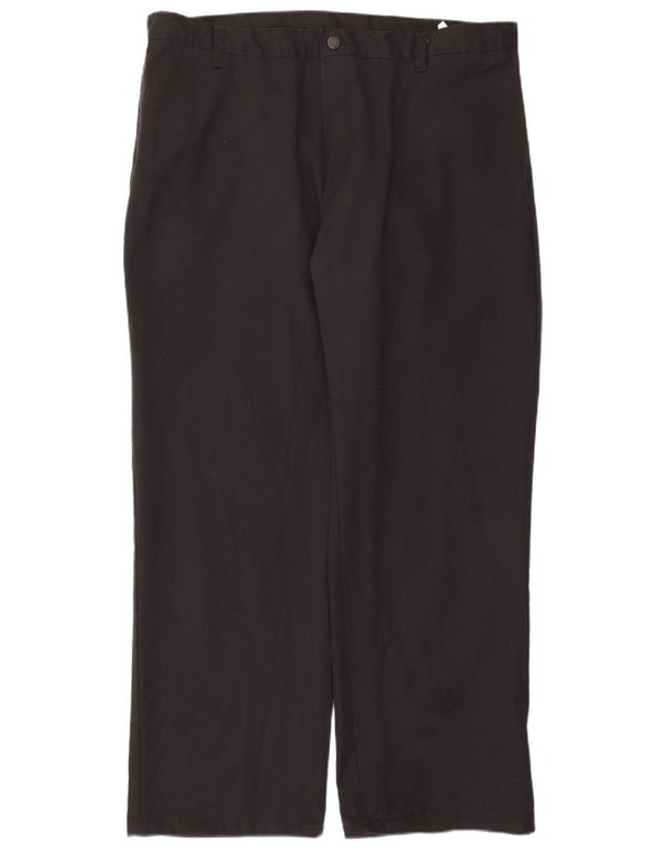 Dickies Mens Regular Chino Trousers W40 L32 Black Polyester
